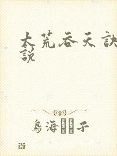 太荒吞天诀 小说