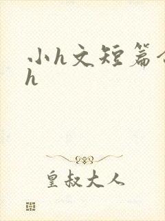 小h文短篇合集h