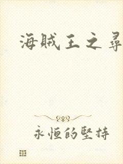 海贼王之寻亲记