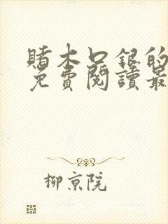 赌木口银的小说免费阅读最新