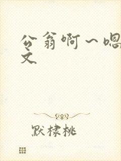 公翁啊～嗯啊h文