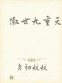 傲世九重天小说