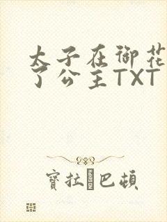 太子在御花园要了公主TXT