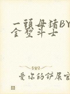 一头母猪BY黄金圣斗士