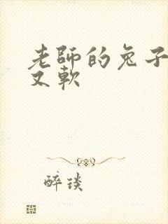 老师的兔子又大又软