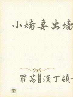 小娇妻出墙记