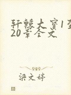 轩辕大宝1至720章全文