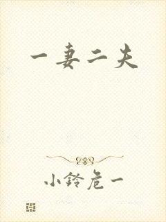 一妻二夫