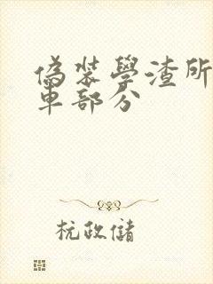 伪装学渣所有开车部分