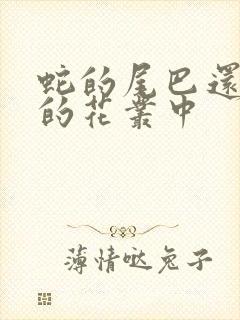 蛇的尾巴还在我的花丛中