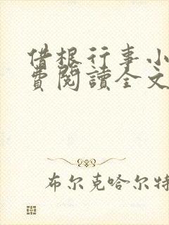 借根行事小说免费阅读全文在线阅笔趣无弹窗