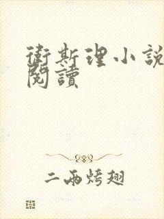 卫斯理小说在线阅读