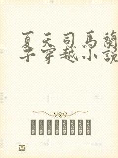 夏天司马兰九皇子穿越小说笔趣阁
