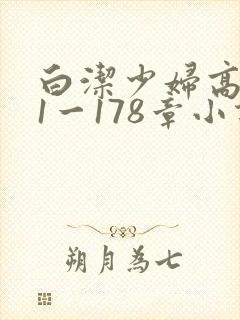 白洁少妇高义第1一178章小说