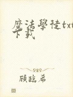 魔法学徒txt下载