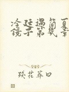 冷廷遇简夏对着镜子第几章