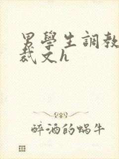 男学生调教男总裁文h