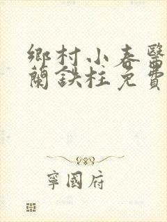 乡村小春医王淑兰铁柱免费阅读全文