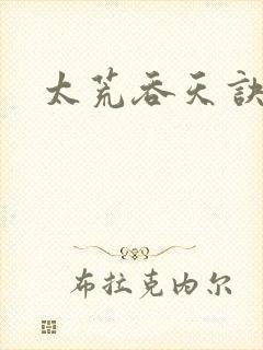 太荒吞天诀小说