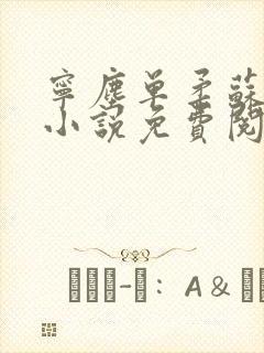 宁尘单柔苏千雪小说免费阅读最新