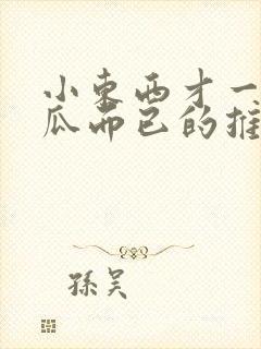 小东西才一根黄瓜而已的推荐书