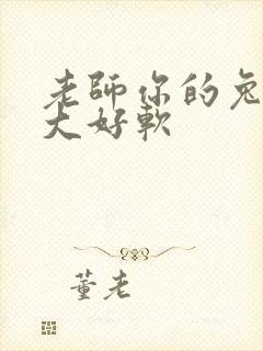 老师你的兔子好大好软