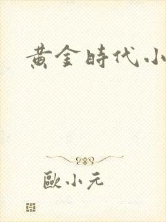 黄金时代小说