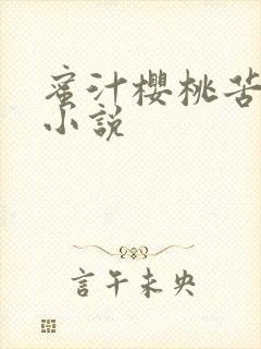 蜜汁樱桃苦咖啡小说