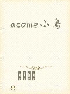acome小鸟