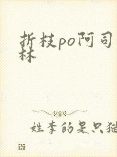 折枝po阿司匹林