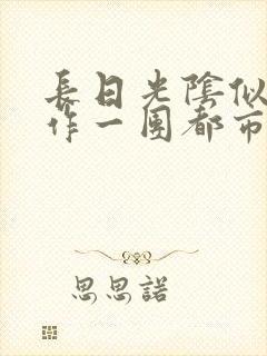 长日光阴似箭乱作一团都市言情