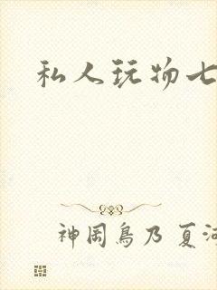 私人玩物七七