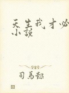 天生我才必有用小说