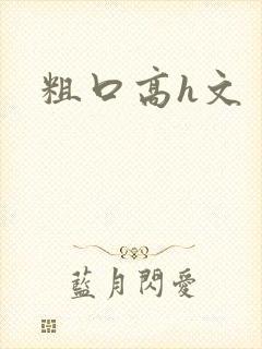 粗口高h文