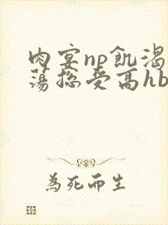肉宴np饥渴放荡总受高hbl