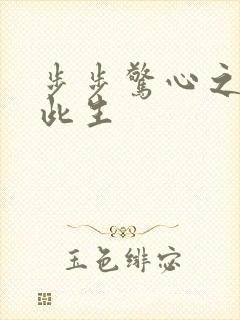 步步惊心之禛曦此生