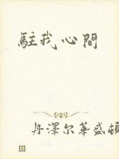 驻我心间