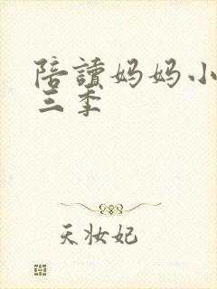 陪读妈妈小说第三季