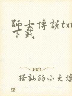 师士传说txt下载