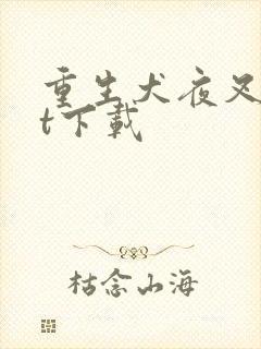 重生犬夜叉txt下载