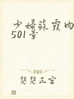 少妇苏霞肉欲第501章