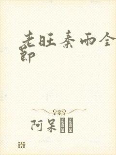 老旺秦雨全部章节