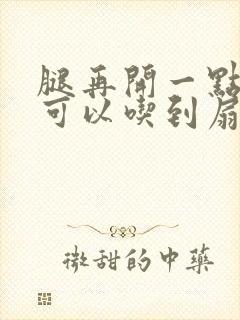 腿再开一点我就可以吃到扇贝了