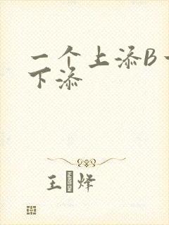 一个上添B一个下添