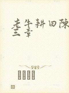 老牛耕田陈雪第三章