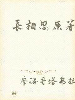 长相思原著小说