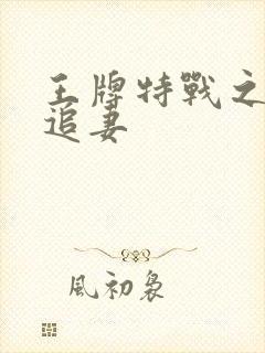 王牌特战之军少追妻