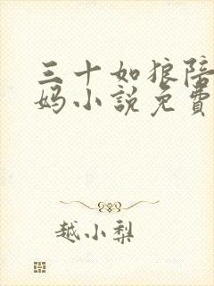 三十如狼陪读妈妈小说免费阅读