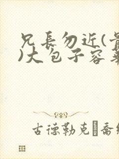 兄长勿近(骨科)大包子容华
