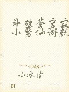 斗破苍穹寂寞的小医仙游戏世界